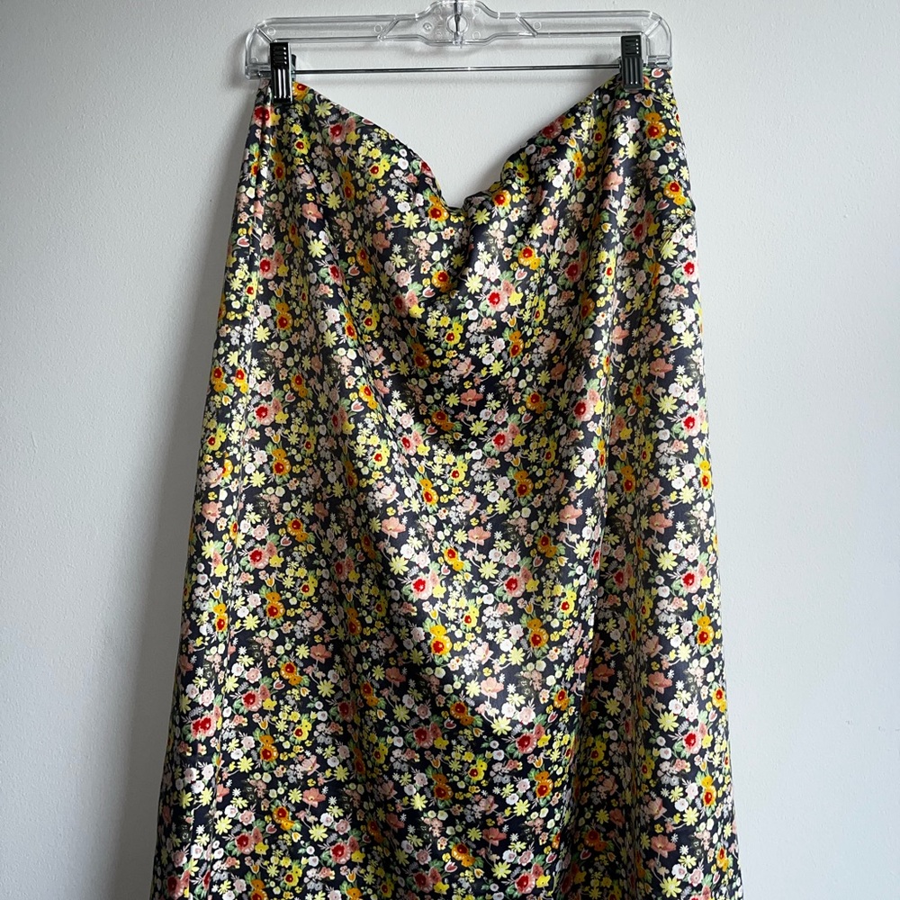 Loft midi skirt with a slit!